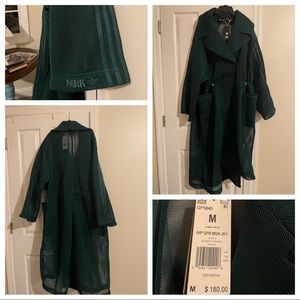 adidas Original Ivy Park SPR Mesh Jacket Green *New W/ Tags Medium